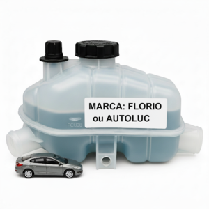 Reservatório do Radiador - Florio/Autoluc - Renault Fluence (2011-2018) Cod. 217100005R