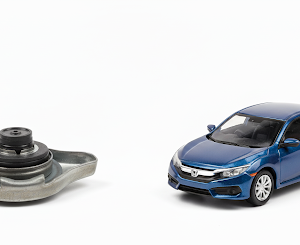 Tampa de Radiador - Honda Civic, Fit, CR-V e Outros (1991-2016) - Latão 1,1 Bar