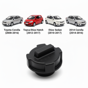 Tampa de Óleo - Toyota Corolla (08-16), Etios (10-17) - Hatch/Sedan - Tampa Preta