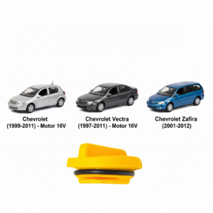 Tampa de Óleo - Chevrolet Astra (99-11), Vectra (97-11), Zafira (01-12) - Motor 16V - Tampa Amarela Cod. 90412509