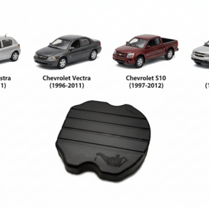 Tampa de Óleo - Chevrolet Astra (99-11), Vectra (96-11), S10 (97-12), Blazer (98-11) - Motor 1.8/2.0/2.2/2.4 8V - Tampa Preta Cod. 90467648