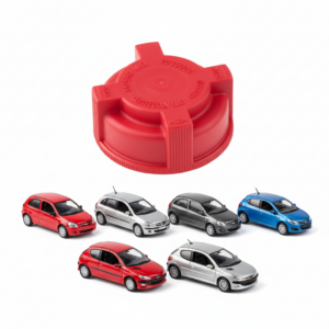 Tampa do Reservatório de Partida Frio - Chevrolet Onix (12-16), Corsa (94-12), Celta (00-16), Prisma (06-15) / Peugeot 206 (00-10), 207 (08-16) - Tampa Vermelha Cod. 93206703