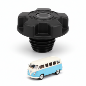 Tampa do Reservatório de Partida Frio com Respiro - VW Gol voyage (1980-2008), Fusca (1959-1996), Parati (1982-2009) / Ford Escort (1989-1996) - Tampa Amarela