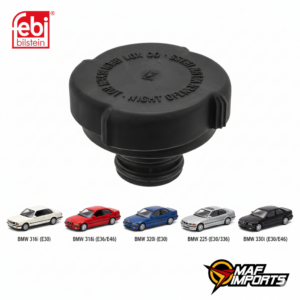 Tampa do Reservatório de Expansão 1.4 Bar Preta - BMW 316i (E30), 318i (E36/E46), 320i (E30), 325 (E30/E36), 330i (E46) Cod. 53330779
